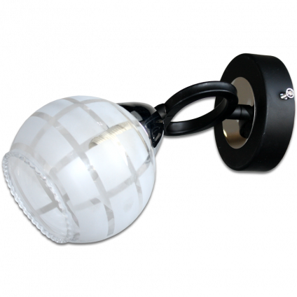 Бра PL99079W/1 венге 1х60W E14 PLT16 L200 D160 H210